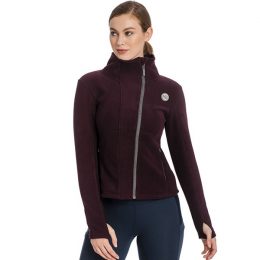 PILE SUPER SOFT ZIP UP Donna, Manica Lunga 